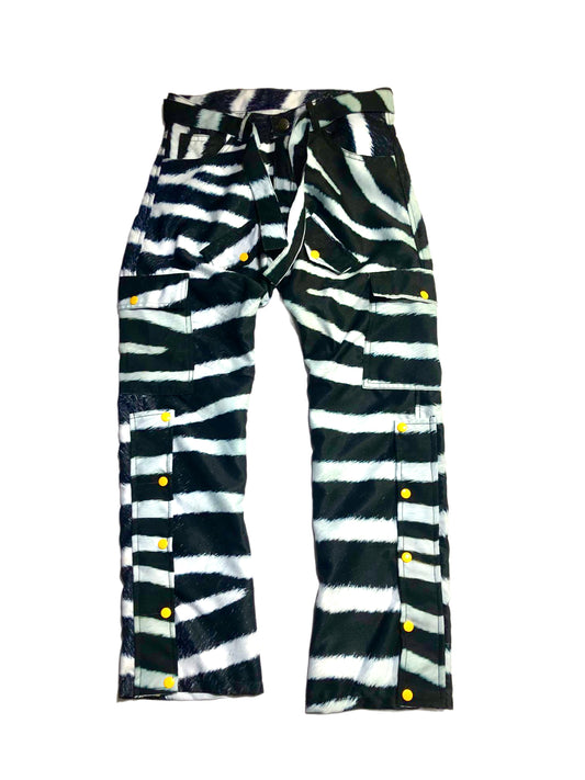 Zebra Cargo Pants
